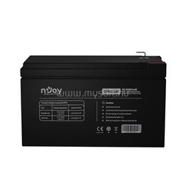 NJOY UPS GP09122F szünetmentes akkumulátor (12V/9Ah, T2/F2, zárt, gondozás mentes, AGM) GP09122F small