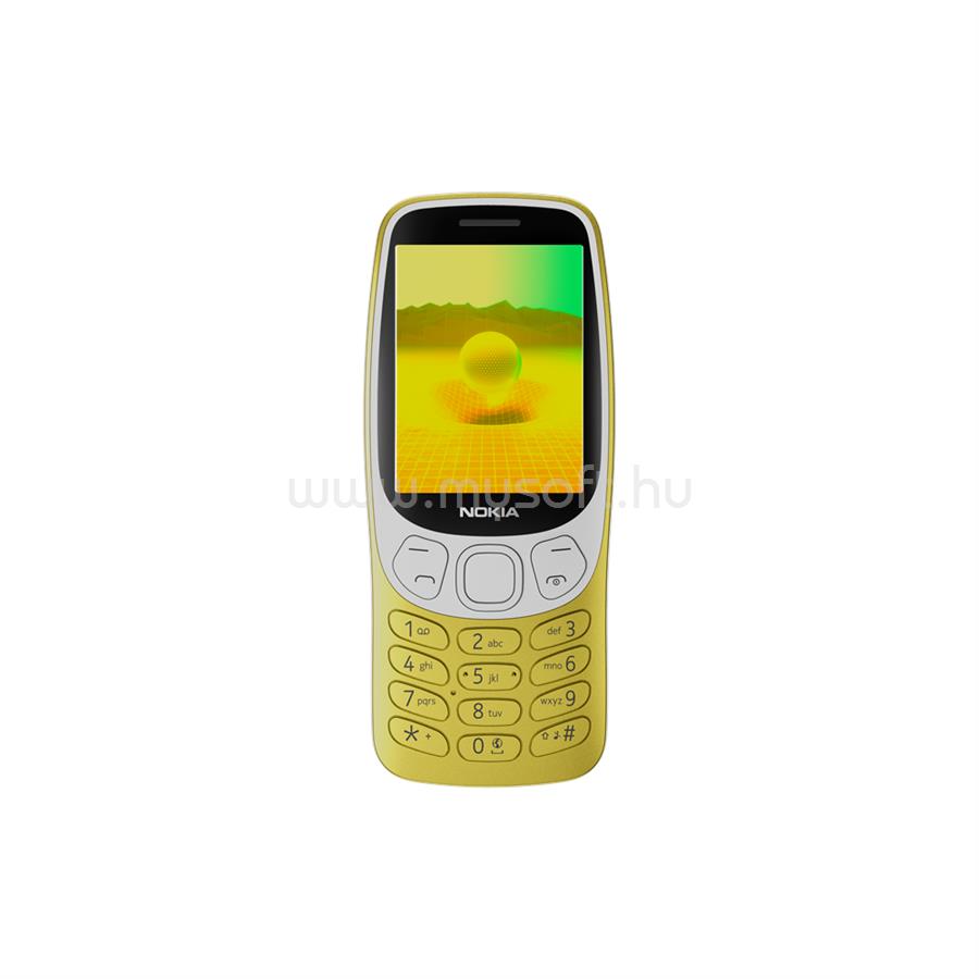 NOKIA 3210 4G Dual-SIM mobiltelefon (arany)
