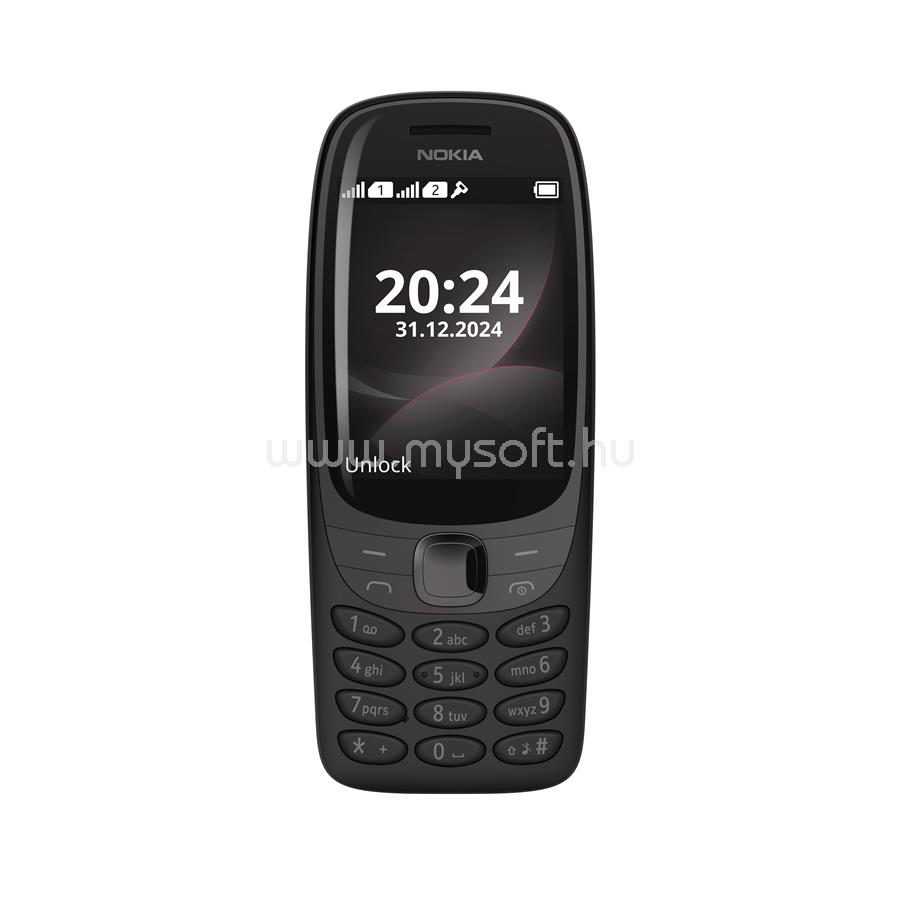 NOKIA 6310 mobiltelefon, Dual SIM, fekete (TA-1607)