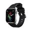 NOMAD Rugged Strap with Connectoor Silver for Apple Watch 42/44/45/49mm Black NM1A41SN00 small