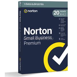 NORTON Small Business Premium 2.0 - 21463570 - 500GB HU 1 felhasználó, 20 eszköz / 1 év, dobozos 21463570 small