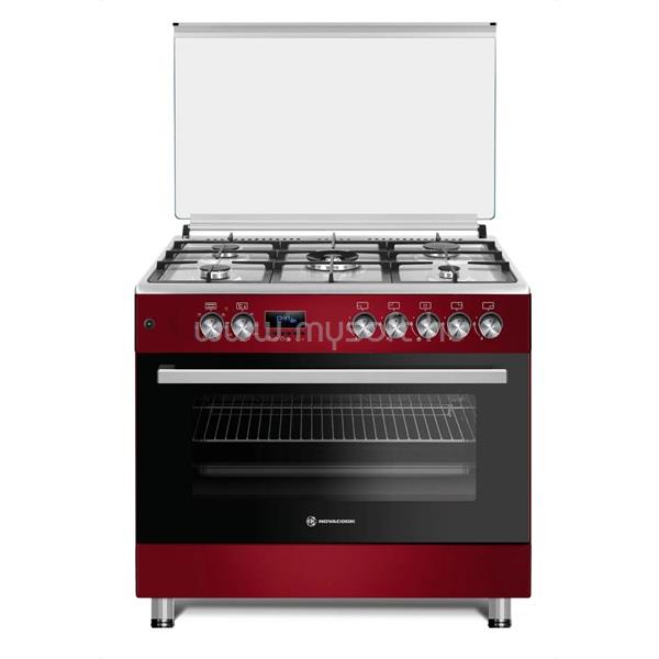 NOVACOOK F9S50E6-RD Exclusive Line 90 meggypiros kombinált tűzhely