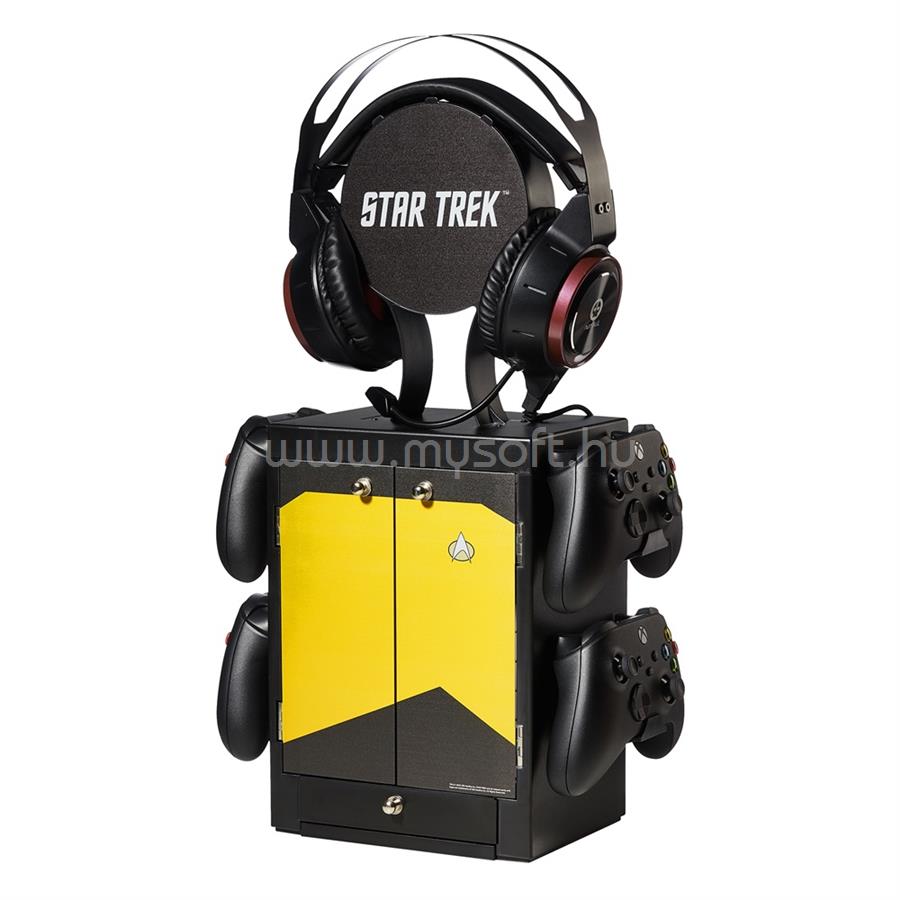 NUMSKULL PS5/XBOX Series Star Trek játéktartó szekrényes állvány (sárga)