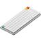 NUPHY Air75 V3 mechanikus Gateron Brown nano Bluetooth / vezeték nélküli billentyűzet (magyar, fehér) AIR75_V3_WHITE_BROWN small