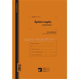 NYOMELL Építési napló 25x3lapos +9 db 3lapos garnitúra B.ÉTI.820/V NYOMELL_NYOMTBETI820UJ small