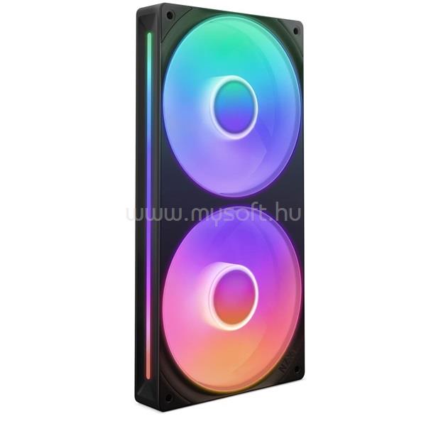 NZXT 240 mm F240 RGB Core hűtőventilátor (fekete)