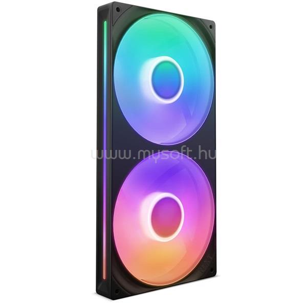 NZXT 280 mm F280 RGB Core hűtőventilátor (fekete)