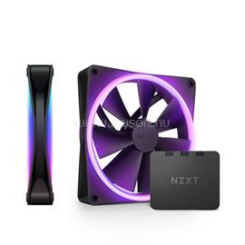 NZXT 2xF140 RGB DUO ventilátor & RGB vezérlő (fekete) RF-D14DF-B1 small