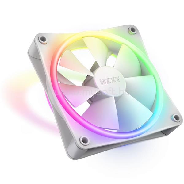 NZXT F120 RGB DUO hűtőventilátor (fehér)