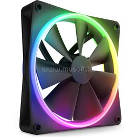 NZXT F140 RGB Duo 140mm single pack ház hűtő ventilátor (fekete) RF-D14SF-B1 small