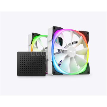 NZXT FAN Aer RGB 2 - 140mm - fehér - Twin Starter Pack - HF-2814C-DW