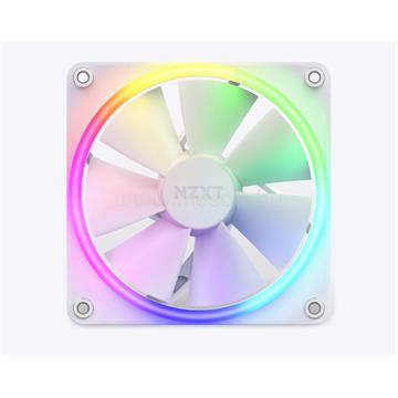 NZXT F120 RGB 120mm ház hűtő ventilátor (fehér)
