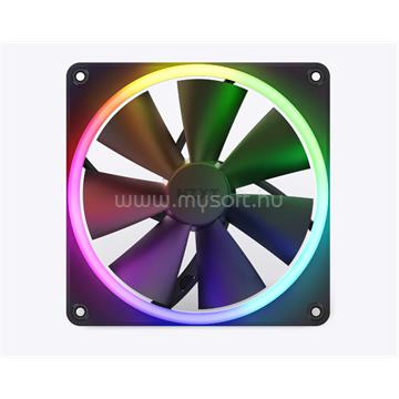 NZXT FAN F140 RGB - 140mm - fekete - RF-R14SF-B1