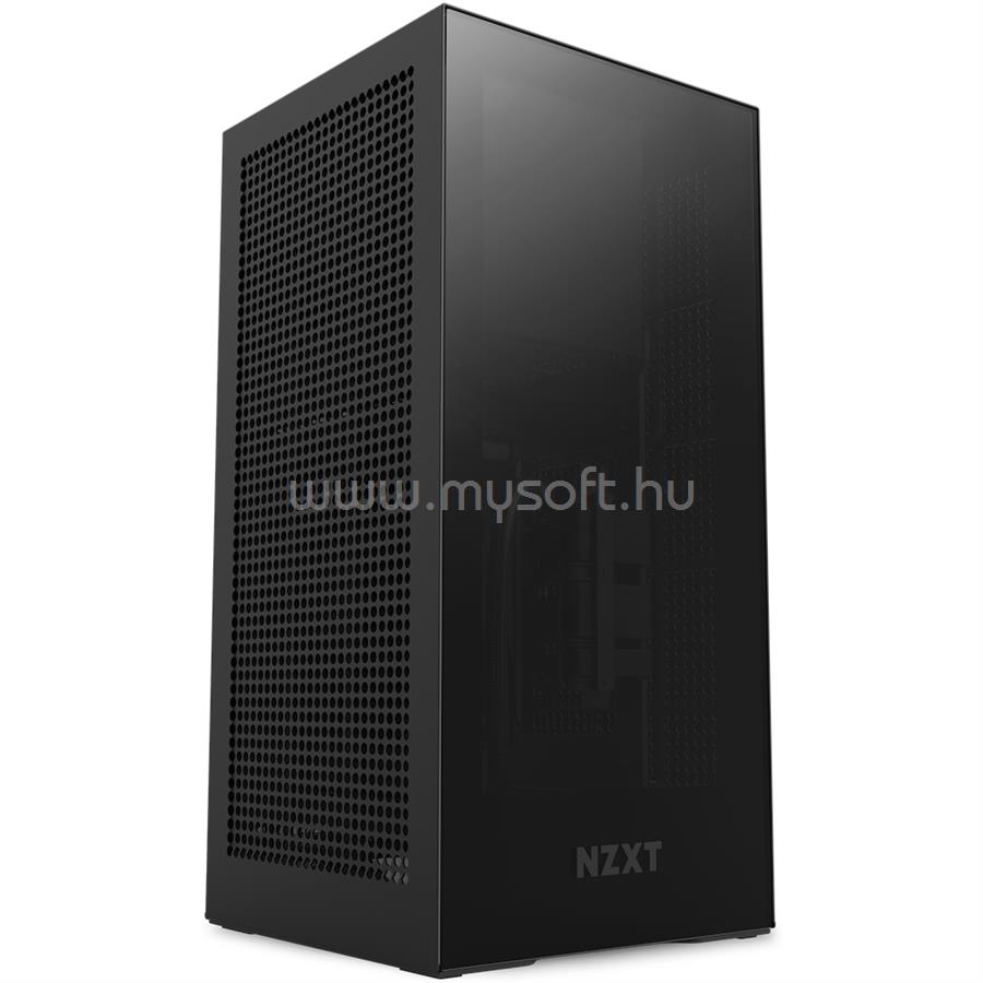 NZXT H1 V2 CS-H11BB-EU matt fekete 750W mini-ITX ház