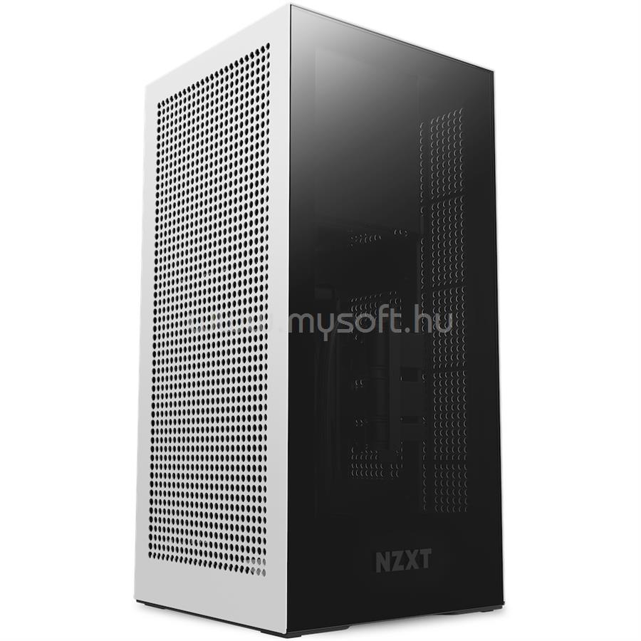 NZXT H1 V2 CS-H11BW-EU matt fehér 750W mini-ITX ház