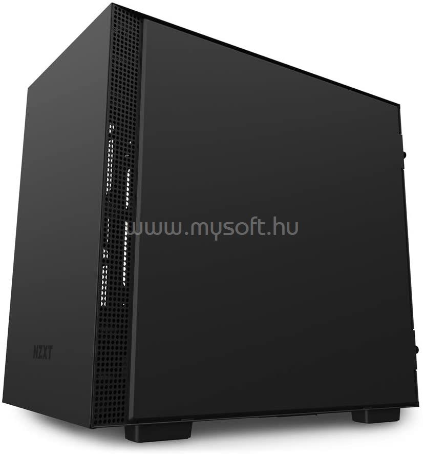 NZXT H210i CA-H210I-B1 Matt fekete (Táp nélküli) mini-ITX ház