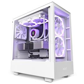 NZXT H5 Elite Fehér (Táp nélküli) ablakos ATX ház CC-H51EW-01 small