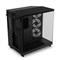 NZXT H6 Flow RGB (2023) fekete (táp nélküli) ablakos ATX ház CC-H61FB-R1 small