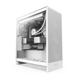 NZXT H7 Flow fehér (táp nélküli) ablakos E-ATX ház CM-H72FW-01 small