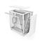 NZXT H7 Flow fehér (táp nélküli) ablakos E-ATX ház CM-H72FW-01 small