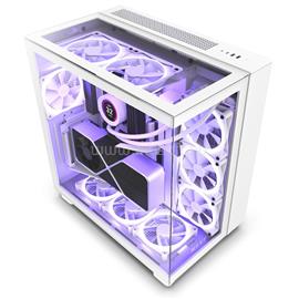 NZXT H9 Elite Fehér (Táp nélküli) ablakos ATX ház CM-H91EW-01 small