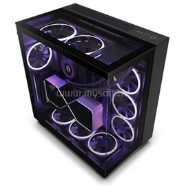 NZXT H9 Elite Fekete (Táp nélküli) ablakos ATX ház CM-H91EB-01 small