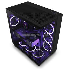 NZXT H9 Flow CM-H91FB-01 Fekete (Táp nélküli) ablakos ATX ház CM-H91FB-01 small