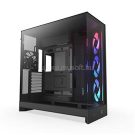 NZXT H9 Flow RGB 2025 fekete (táp nélküli) ablakos E-ATX ház CM-H92FB-R1 small