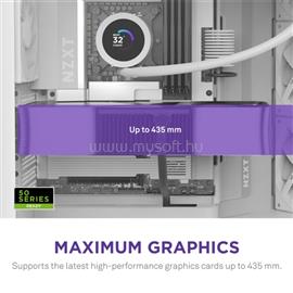 NZXT HÁZ Midi - H9 Flow (2025) - Matt fehér - CM-H92FW-01 CM-H92FW-01 small