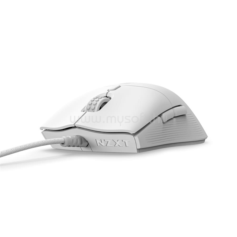 Mouse NZXT Lift 2 Symm - Vezetékes egér - Fehér - MS-001NW-04