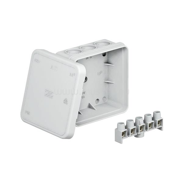 OBO A 11 sorkapocs nélkül 85x85x40mm 10db/csomag világosszürke kábel-leágazódoboz
