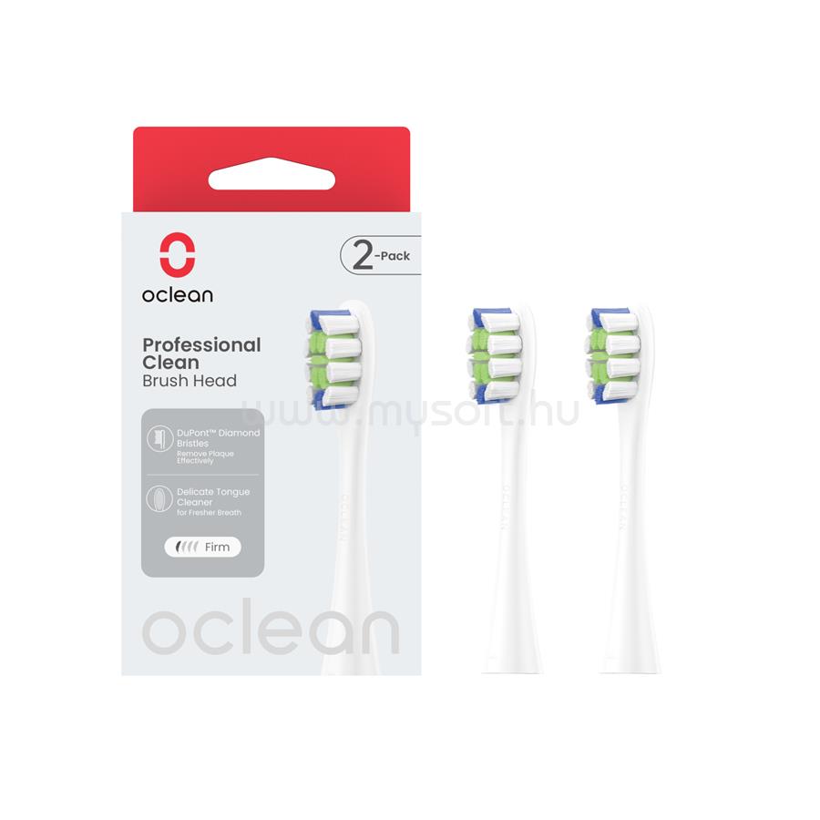 OCLEAN Professional clean fogkefe fej 2db (fehér)