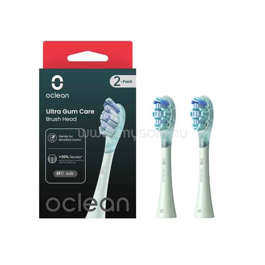 OCLEAN Ultra gum care fogkefe fej 2db (zöld)