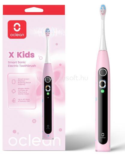 OCLEAN X Kids Pink elektromos fogkefe