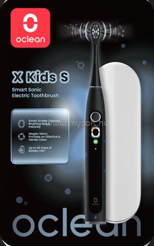 OCLEAN X Kids S Black  elektromos fogkefe Szett