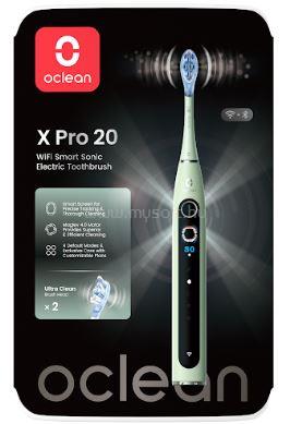 OCLEAN X Pro 20 Green elektromos fogkefe