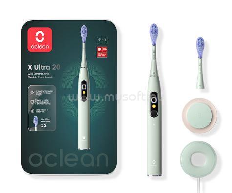 OCLEAN X Ultra 20 Green elektromos fogkefe
