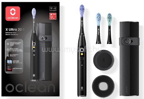 OCLEAN X Ultra 20 S Black elektromos fogkefe Szett