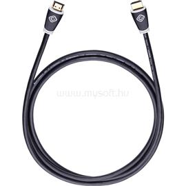 OEHLBACH 126 Easy Connect 0,75m 4K fekete HDMI kábel ethernettel D1C126 small