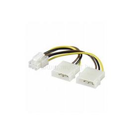 OEM 2db Molex Power 4pin -> Power 6pin M/F adapter XFYKABTAPPCIE6 small