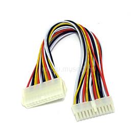 OEM ATX 24-pin -> ATX 24pin M/F tápkábel hosszabbító 0.3m XATX24HOSSZ small