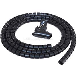 OEM CC15B flexibilis kábelrendező (fekete) CC15B small