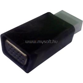 OEM HDMI -> VGA M/F adapter (fekete) S-3208 small