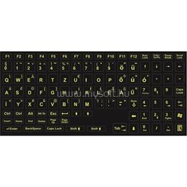 OEM magyar billentyűzet matrica zöld betű, fekete alap STICKERS_HU_GREEN small