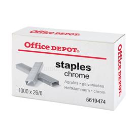 OFFICE DEPOT 26/6 1000db/cs fűzőkapocs OFFICE_DEPOT_5619474 small