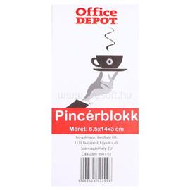 OFFICE DEPOT 6,5 x 14 x 3 cm pincérblokk OFFICE_DEPOT_9501-01 small