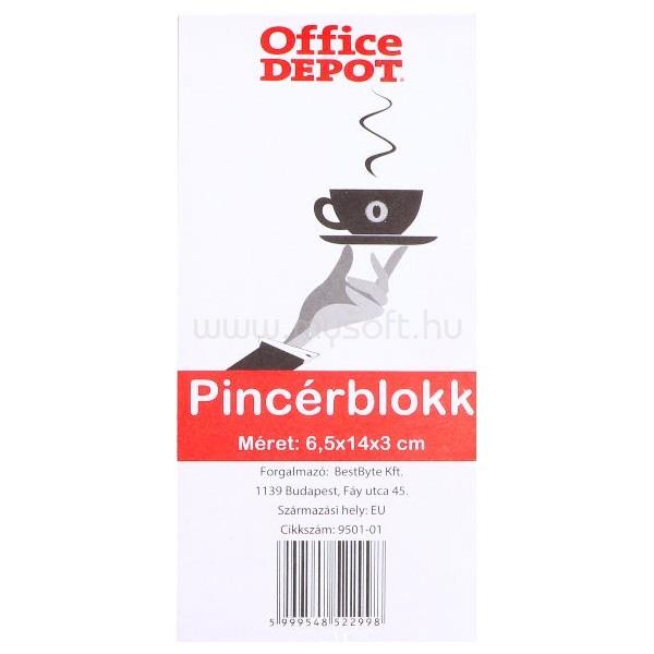 OFFICE DEPOT 6,5 x 14 x 3 cm pincérblokk