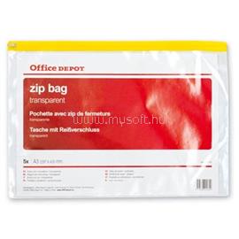 OFFICE DEPOT A3 5db/cs áttetsző cipzáras tasak OFFICE_DEPOT_143.4378 small