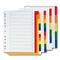 OFFICE DEPOT A4 10 részes műanyag elválasztólap OFFICE_DEPOT_5915826 small