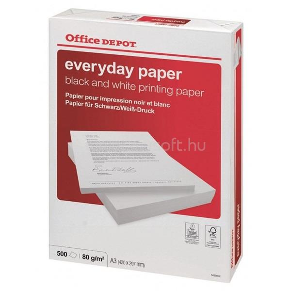 OFFICE DEPOT Everyday A3 80g másolópapír